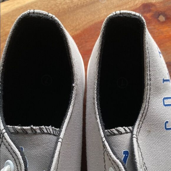 Foco Colts Gray Canvas Sneakers for Men - Picture 10 of 12